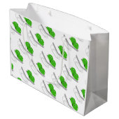 Twee erwten in een peul groot cadeauzakje (Achterkant Gekanteld)