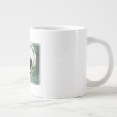 Twee erwten in een peul grote koffiekop (Rechts)