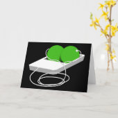 Twee erwten in een peul kaart (Gele Bloem)