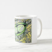 Twee erwten in een peul koffiemok (Voorkant rechts)