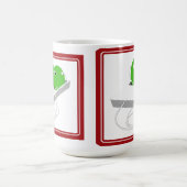 Twee erwten in een peul koffiemok (Center)