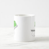 Twee erwten in een peul koffiemok (Center)