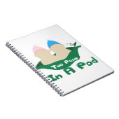 Twee erwten in een peul notitieboek (Rechterzijde)