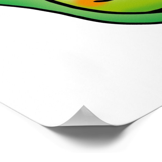 Twee erwten in een peul poster (Hoek)