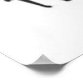 Twee erwten in een peul poster (Hoek)