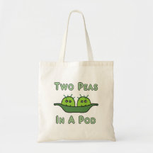 Twee erwten in een peul