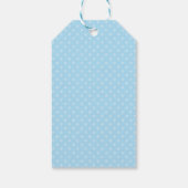 Twee Erwten in een Pod, Blue Twins Cadeaulabel (Achterkant)