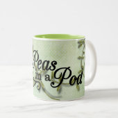 Twee erwten in een pod Mok (Voorkant rechts)