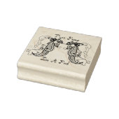 Twee erwten in een pod stempel (Stempel)