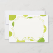 Twee erwten in een pod tweeling Dank je Bedankkaart (Achterkant)