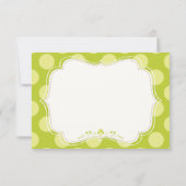 Twee erwten in een pod tweeling Dank je Bedankkaart (Achterkant)