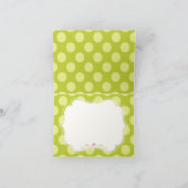 Twee erwten in een pod tweeling jongen meisje dank bedankkaart (Binnen)