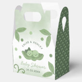 Twee Erwten In Een Pod Twin Boy En Meisje Baby sho Bedankdoosjes (Geopend)