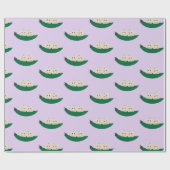 Twee erwten in een Pod Twins Baby Cadeaupapier (Vlak)