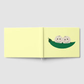 Twee erwten in een Pod Twins Baby Gastenboek (Volledig)