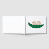 Twee erwten in een Pod Twins Baby Gastenboek (Volledig)