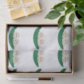 Twee erwten in een Pod Twins Baby Tissuepapier (Geschenk)