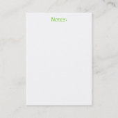 Twee erwten in een Pod Wedding addess-kaart Visitekaartje (Achterkant)