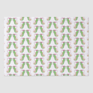 Twee erwten in een pod-weefselpapier tissuepapier