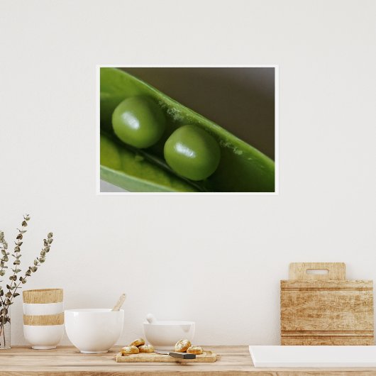Twee erwten in een Poster (Keuken)