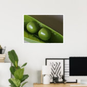 Twee erwten in een Poster (Thuiskantoor)
