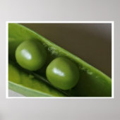 Twee erwten in een Poster (Voorkant)