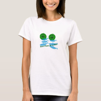 Twee erwtenwalvis t-shirt