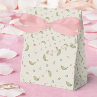 Twee Erwtjes in een Peul Twin Baby Shower Bedankdoosjes