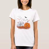 Twee esties bij Halloween T-shirt (Voorkant)