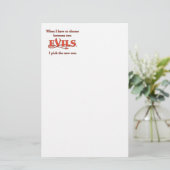 Twee Evenementen Briefpapier (Staand voorkant)
