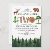 Twee Explorer Adventure Boys 2e verjaardag Kaart (Voorkant)