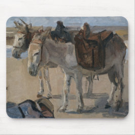 Twee ezels (door Isaac Israels) Muismat