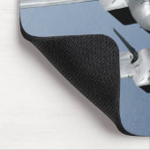 Twee F-22-Raptors vliegen over de Stille Oceaan Muismat (Hoek)