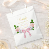 Twee Fancy Boog Bloemen Verjaardag Bedankzakje (Geknipt)