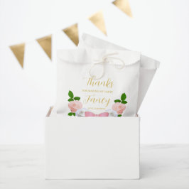 Twee Fancy Boog Bloemen Verjaardag Bedankzakje