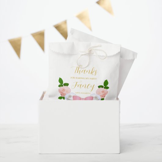 Twee Fancy Boog Bloemen Verjaardag Bedankzakje (Feest)