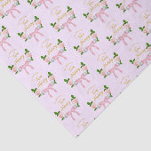 Twee Fancy Boog Bloemen Verjaardag Tissuepapier (Detail)