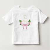 Twee Fancy Strik Verjaardagsbloemen Kinder Shirts (Voorkant)