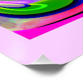 Twee fantasie-decoratieve kunst perfect poster (Hoek)
