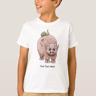 Twee Fantasie Dinosauriërs T-shirt