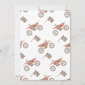 TWEE Fast Birthday-uitnodiging | 2e verjaardag Kaart (Achterkant)