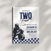 Twee Fast Boys Motorcross Dirt Bike Verjaardag Kaart