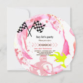 Twee Fast Race Carmesters 2e verjaardag Kaart (Voorkant)