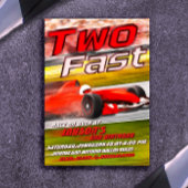 Twee Fast - Racing 2e Verjaardag Kaart