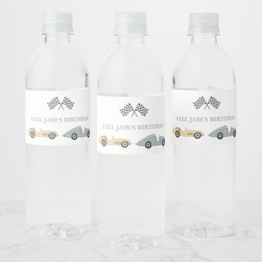 Twee Fast Water Flacons Etiket (Flessen)