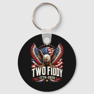 Twee Fiddy 2 Fiddy 250 Jubileum 4 juli VS Sleutelhanger
