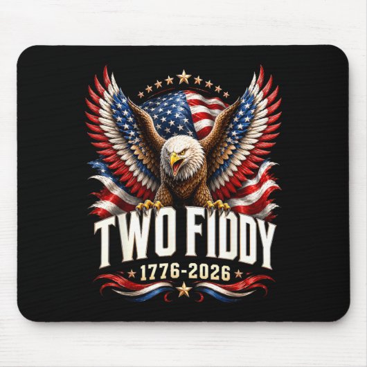 Twee Fiddy 2 Fiddy 250 Jubileum 4e Juli VS Muismat (Voorkant)