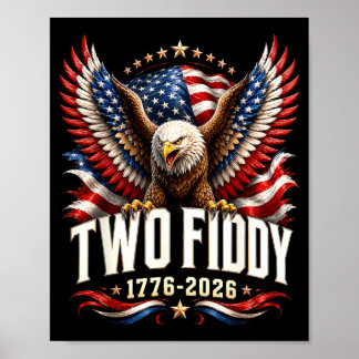 Twee Fiddy 2 Fiddy 250 Jubileum 4e Juli VS Poster
