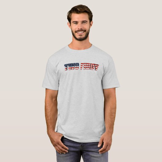 TWEE FIDDY ONTWERP UIT DE VS T-SHIRT (Voorkant volledig)