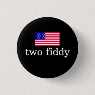 Twee Fiddy Ronde Button 3,2 Cm
